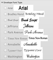 Font Choices